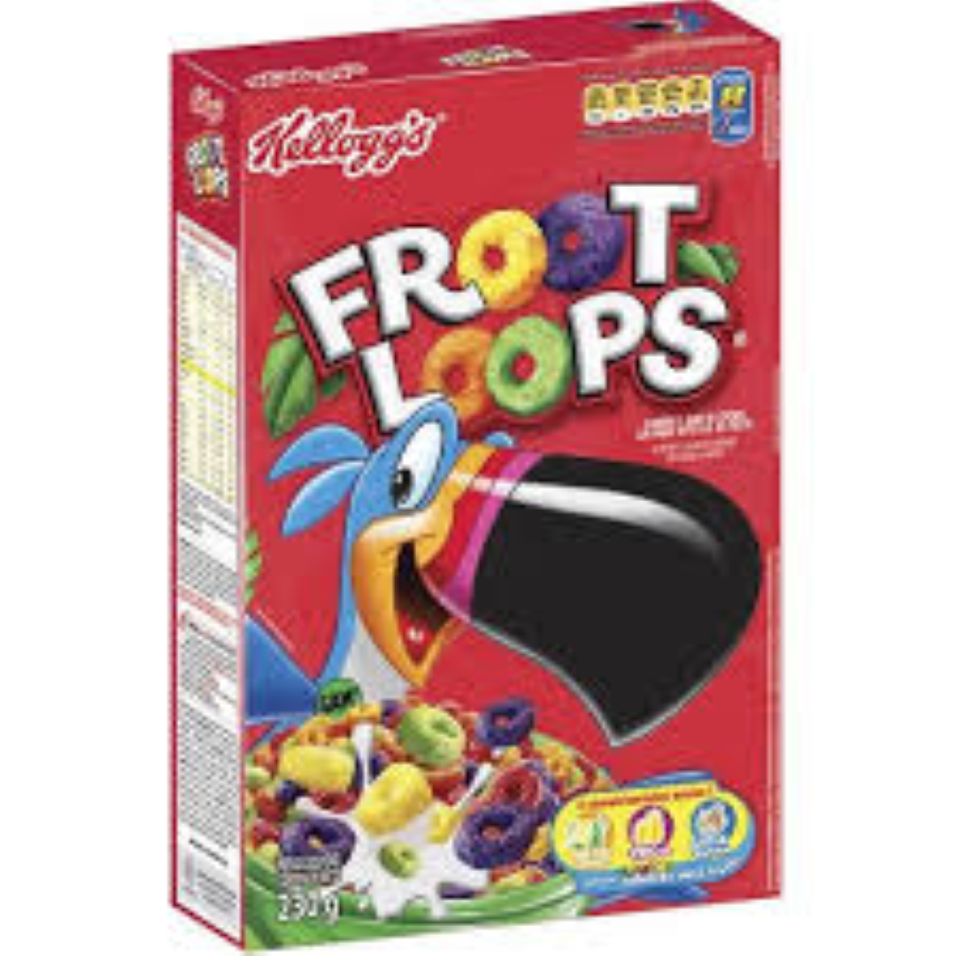 KELLOGGS FROOT LOOPS 230G
